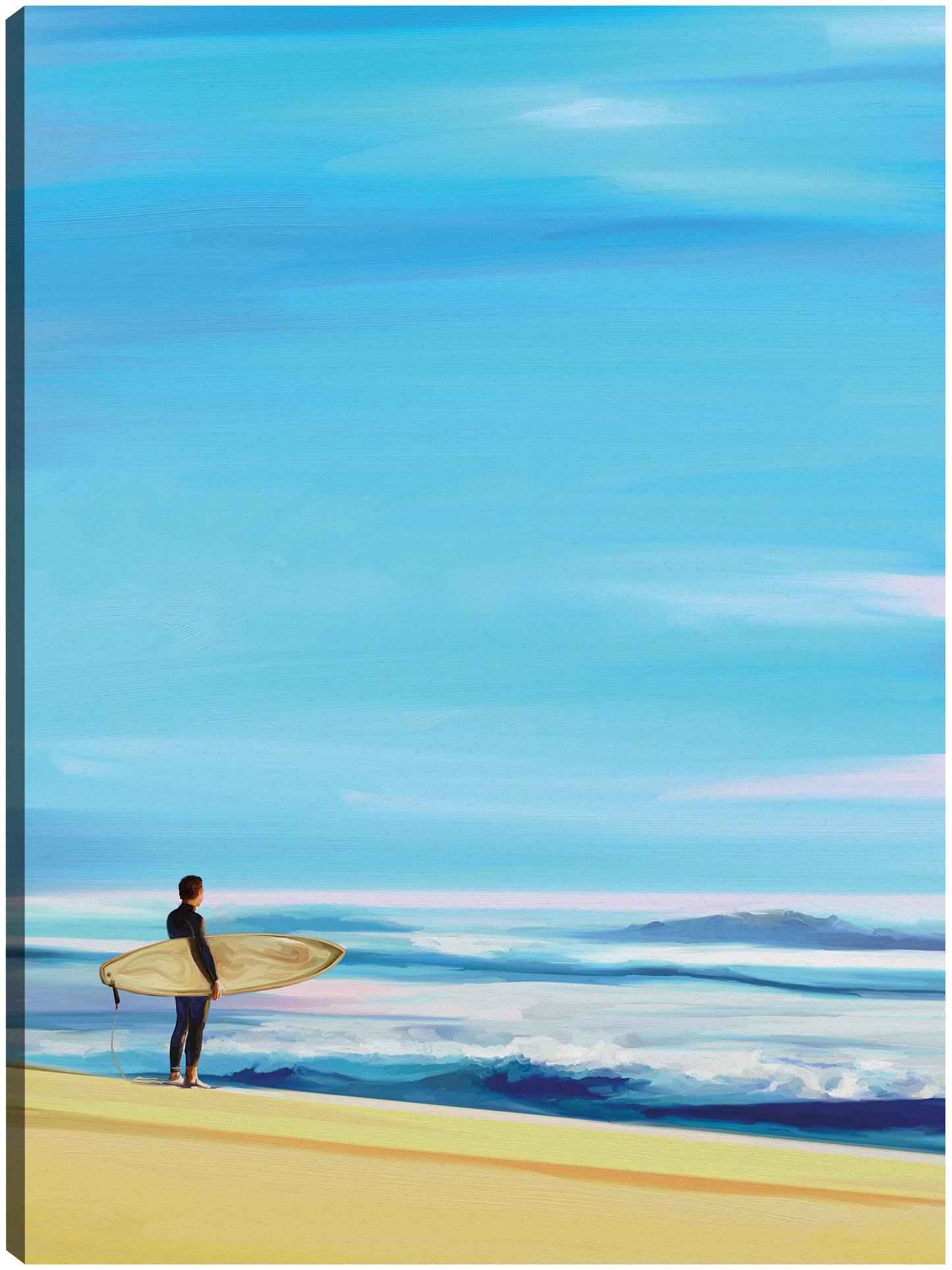Surfista de mediados de siglo - Studio Arts