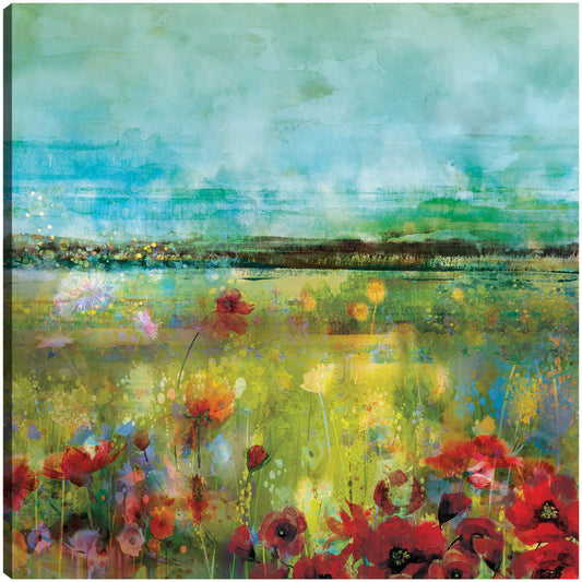 Prado abstracto - Willowbrook Fine Art