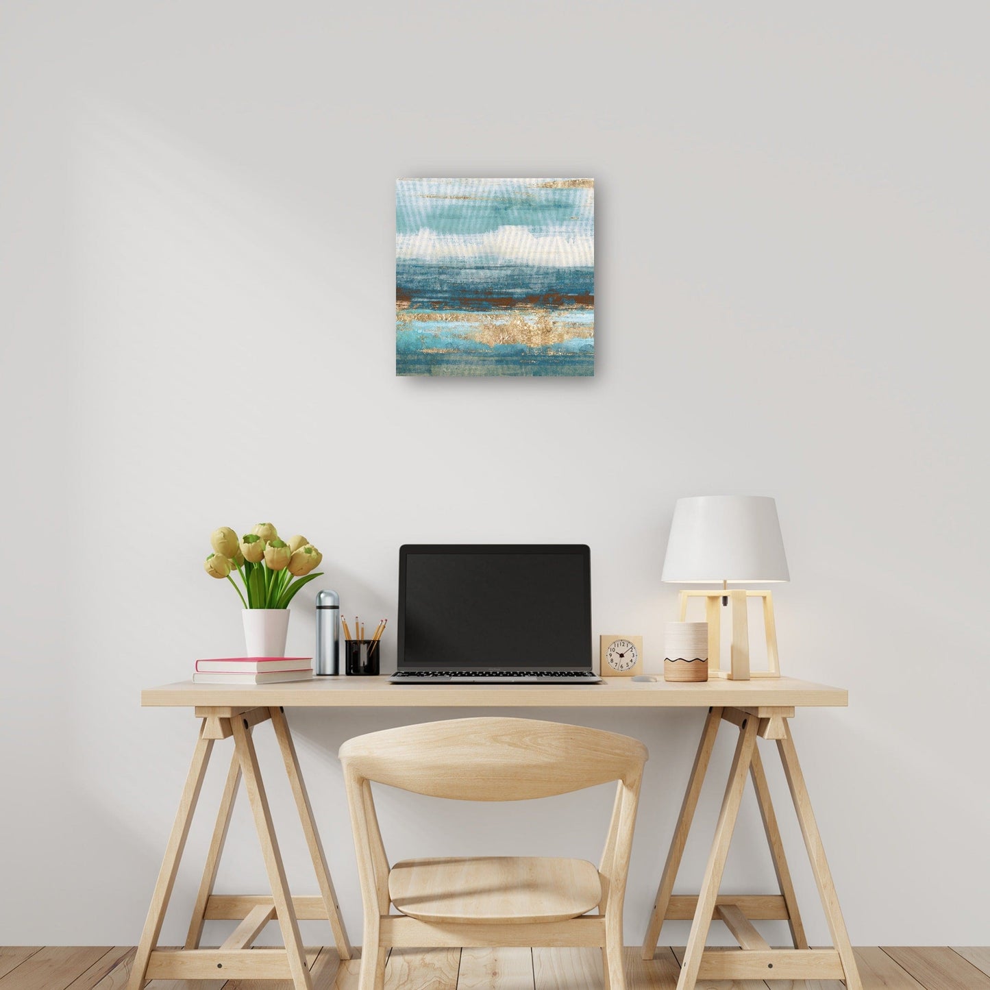 Zancudos Aqua y Brown - Willowbrook Fine Art