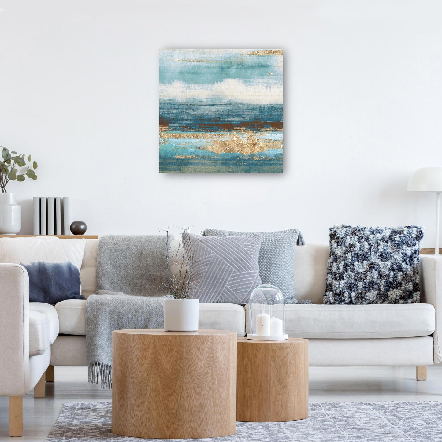 Zancudos Aqua y Brown - Willowbrook Fine Art