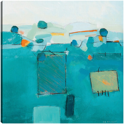 Paisaje azul - David O'Conner