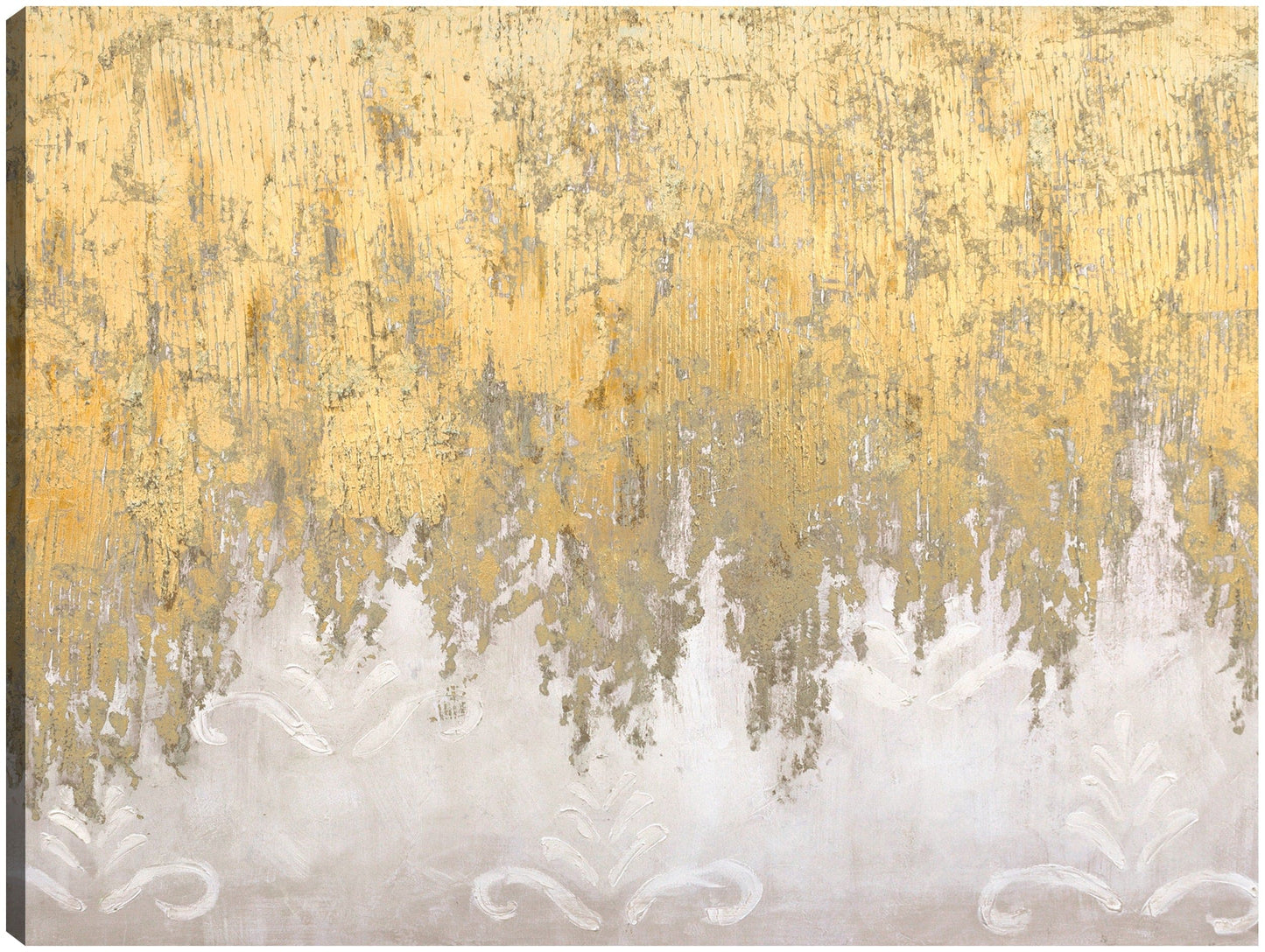 Oro y blanco - Willowbrook Fine Art