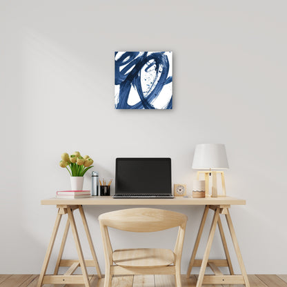 Pinceladas de índigo - Willowbrook Fine Art