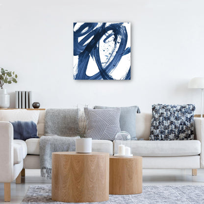 Pinceladas de índigo - Willowbrook Fine Art