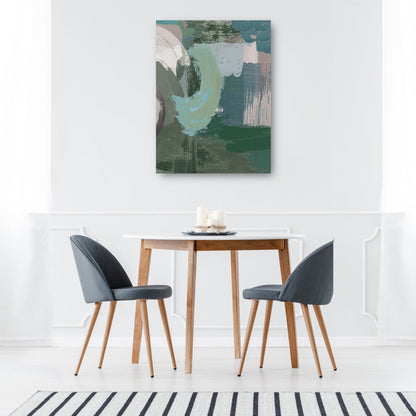 Resumen verde oliva - Willowbrook Fine Art