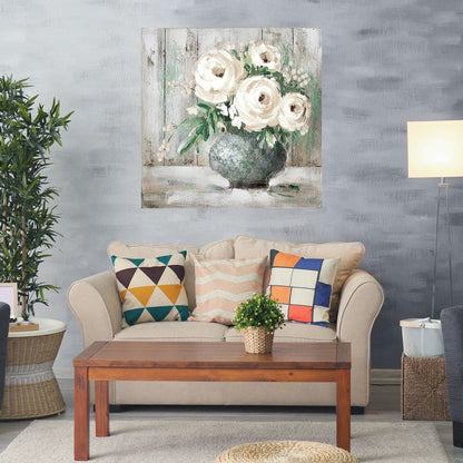 Flor Blanca y Sabia I - Willowbrook Fine Art