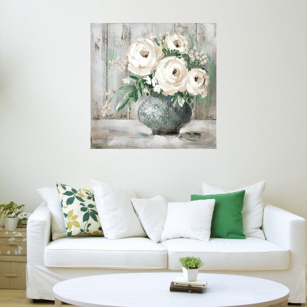 Flor Blanca y Sabia I - Willowbrook Fine Art
