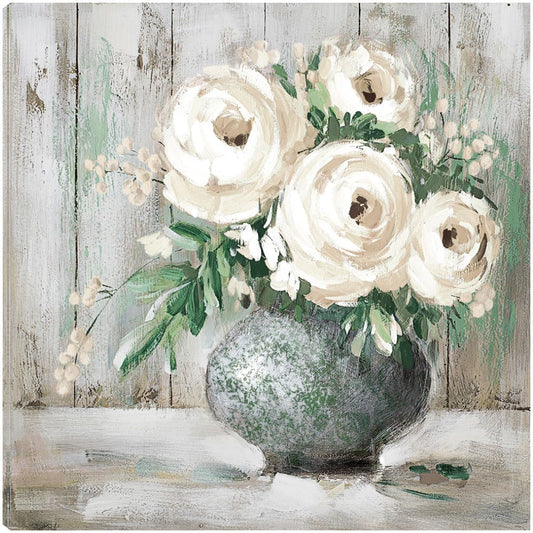 Flor Blanca y Sabia I - Willowbrook Fine Art
