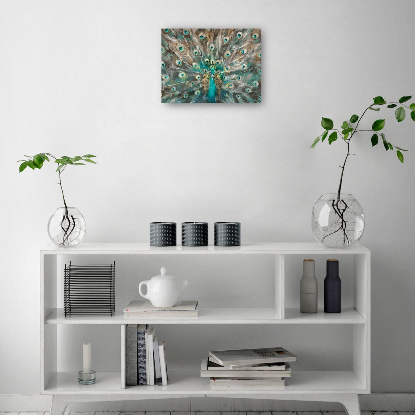 Colores del pavo real - Studio Arts