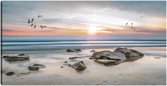 Vuelo al atardecer - Studio Arts