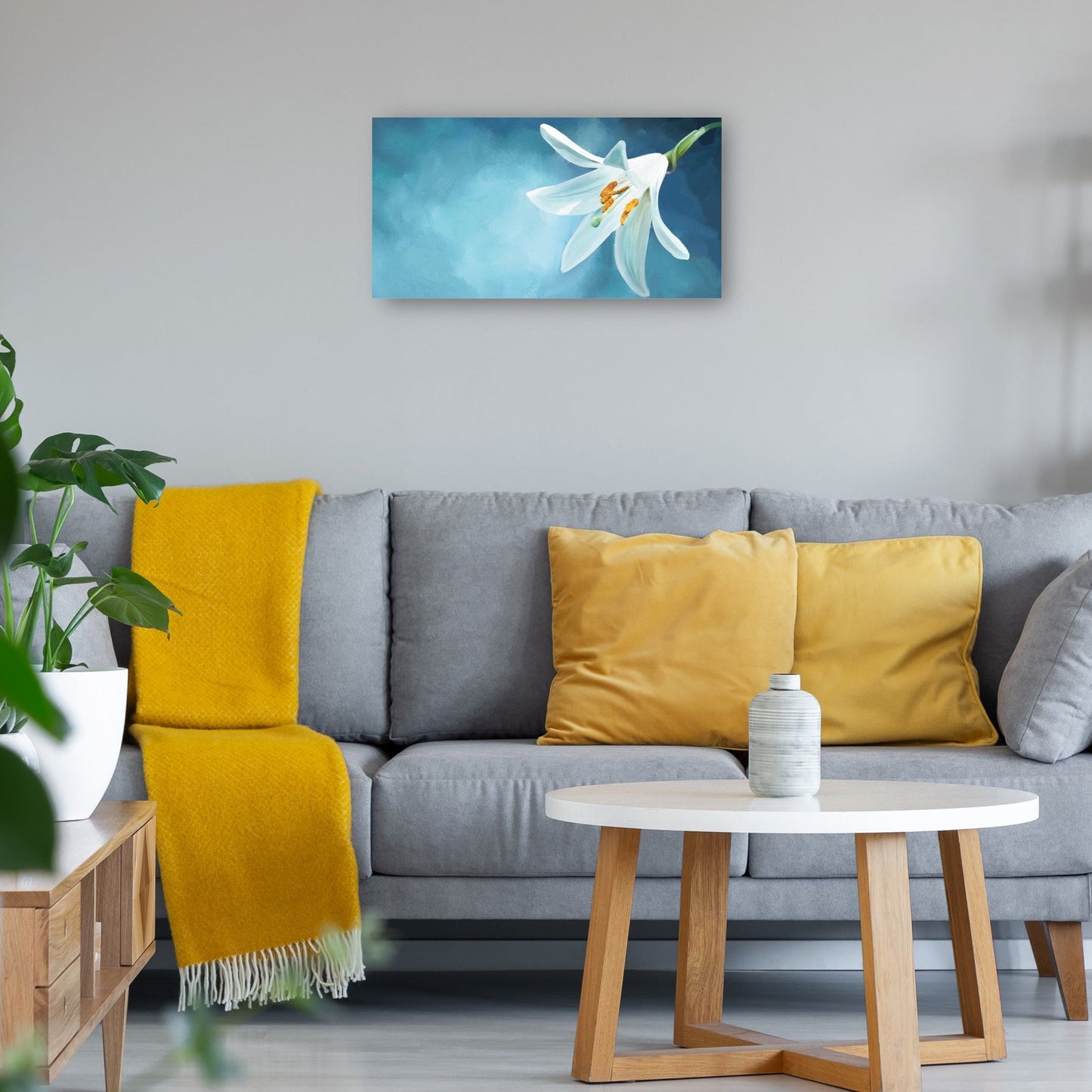 Panel de lirio moderno suave - Studio Arts