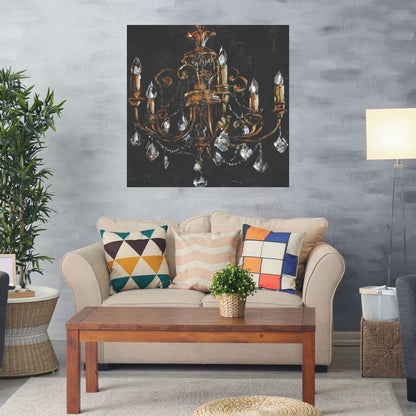 Candelabro Dorado - Willowbrook Fine Art