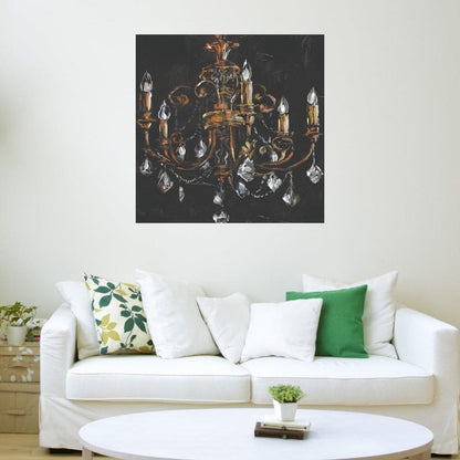 Candelabro Dorado - Willowbrook Fine Art
