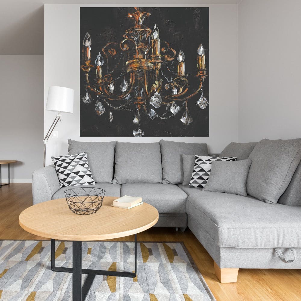 Candelabro Dorado - Willowbrook Fine Art
