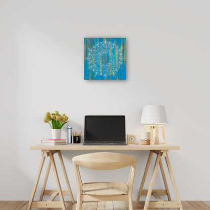 Mandala añil - Willowbrook Fine Art