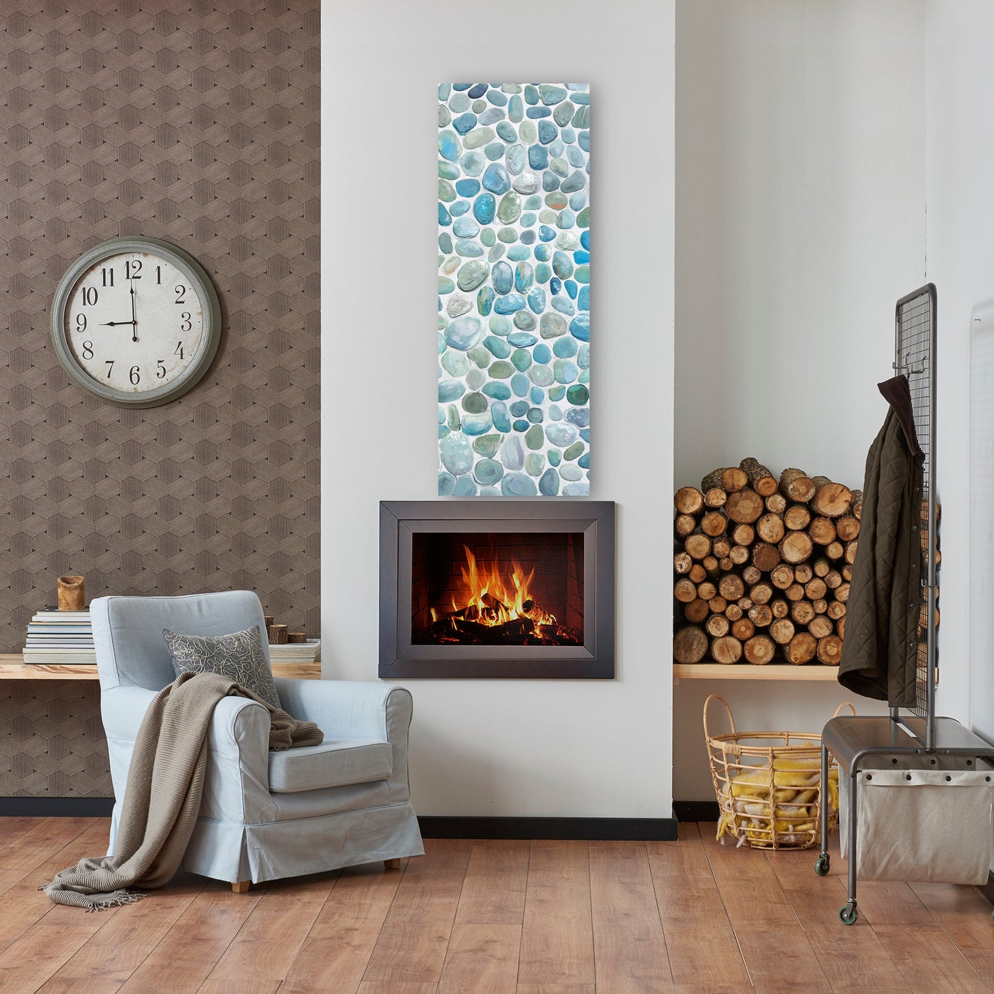 Mosaico Blues Panel II - Studio Arts