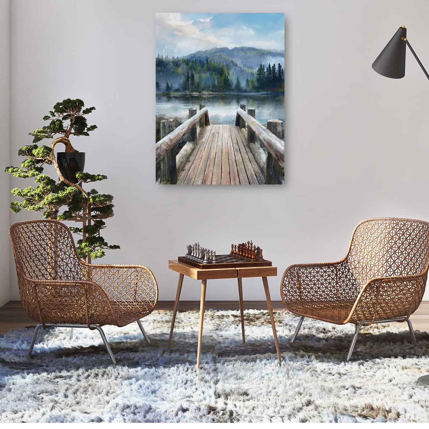 Lago de montaña - Studio Arts