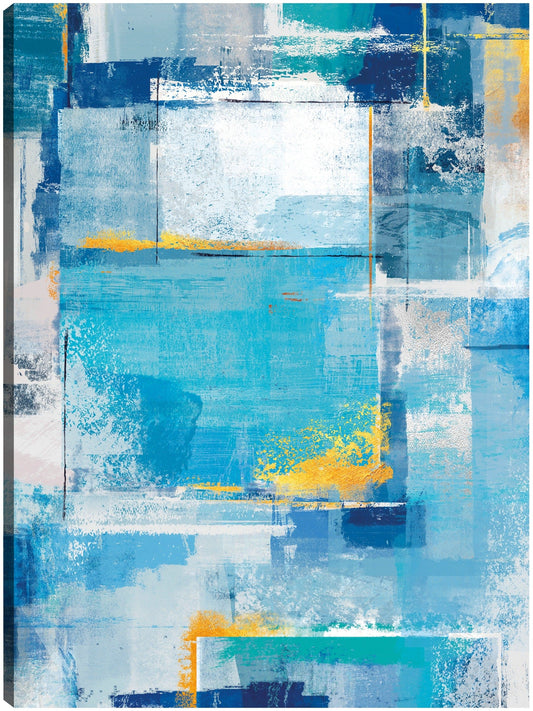 Resumen azul - Willowbrook Fine Art