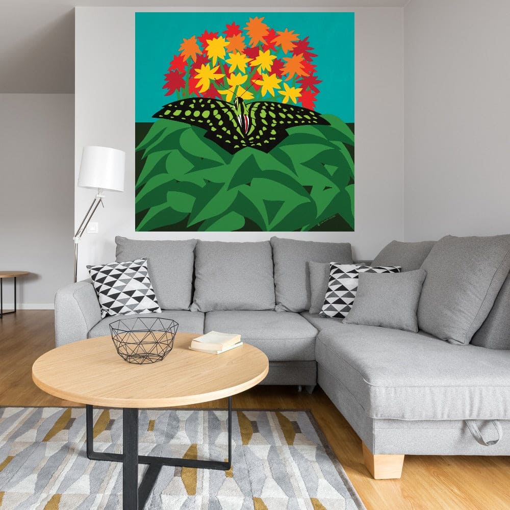 Mariposa con Flores - Synthia SAINT JAMES