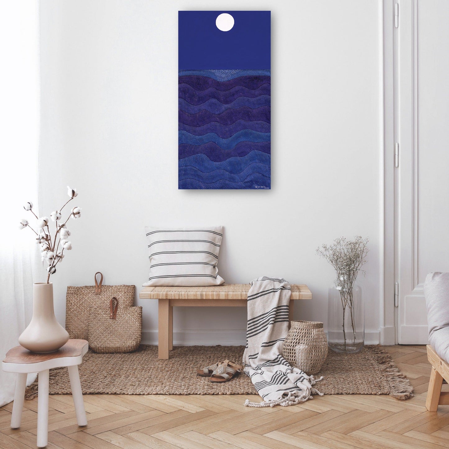 Paisaje de luna llena - Synthia SAINT JAMES