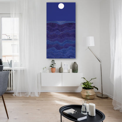 Paisaje de luna llena - Synthia SAINT JAMES