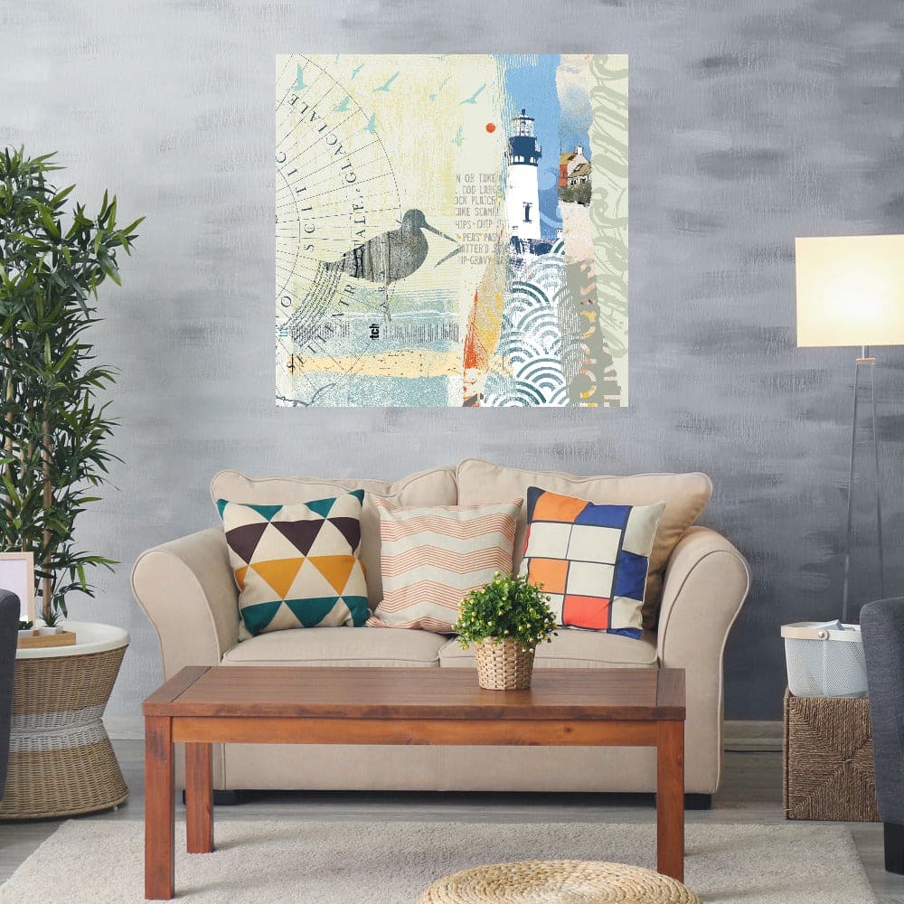Luz de collage costero - Ken Hurd