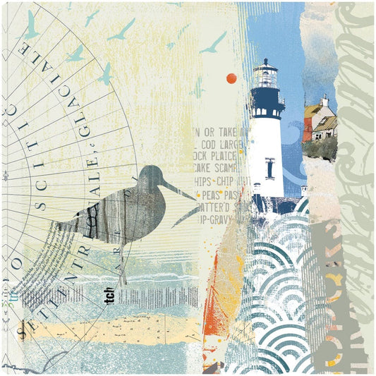Luz de collage costero - Ken Hurd