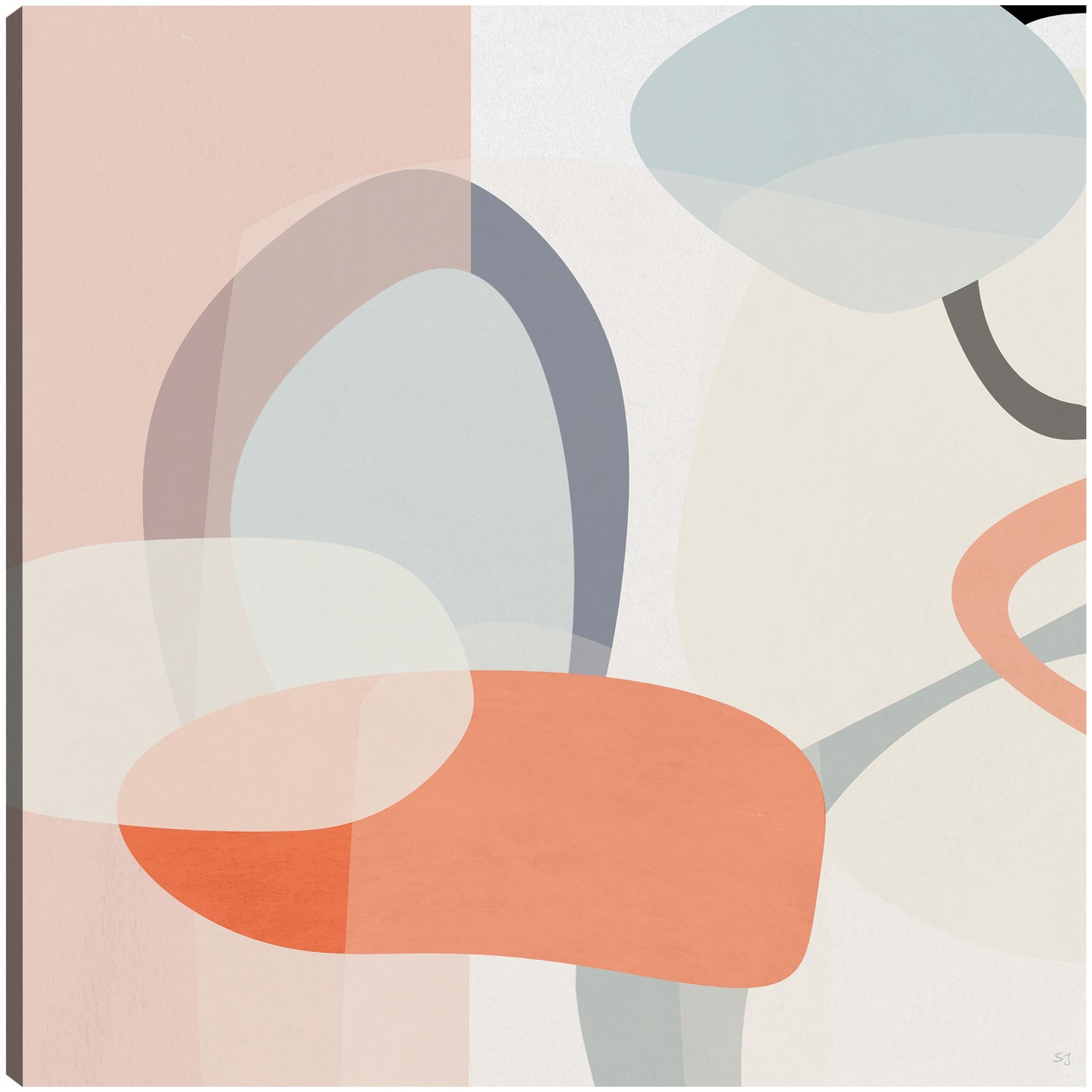 Flotando en Seda I - Susan Jill