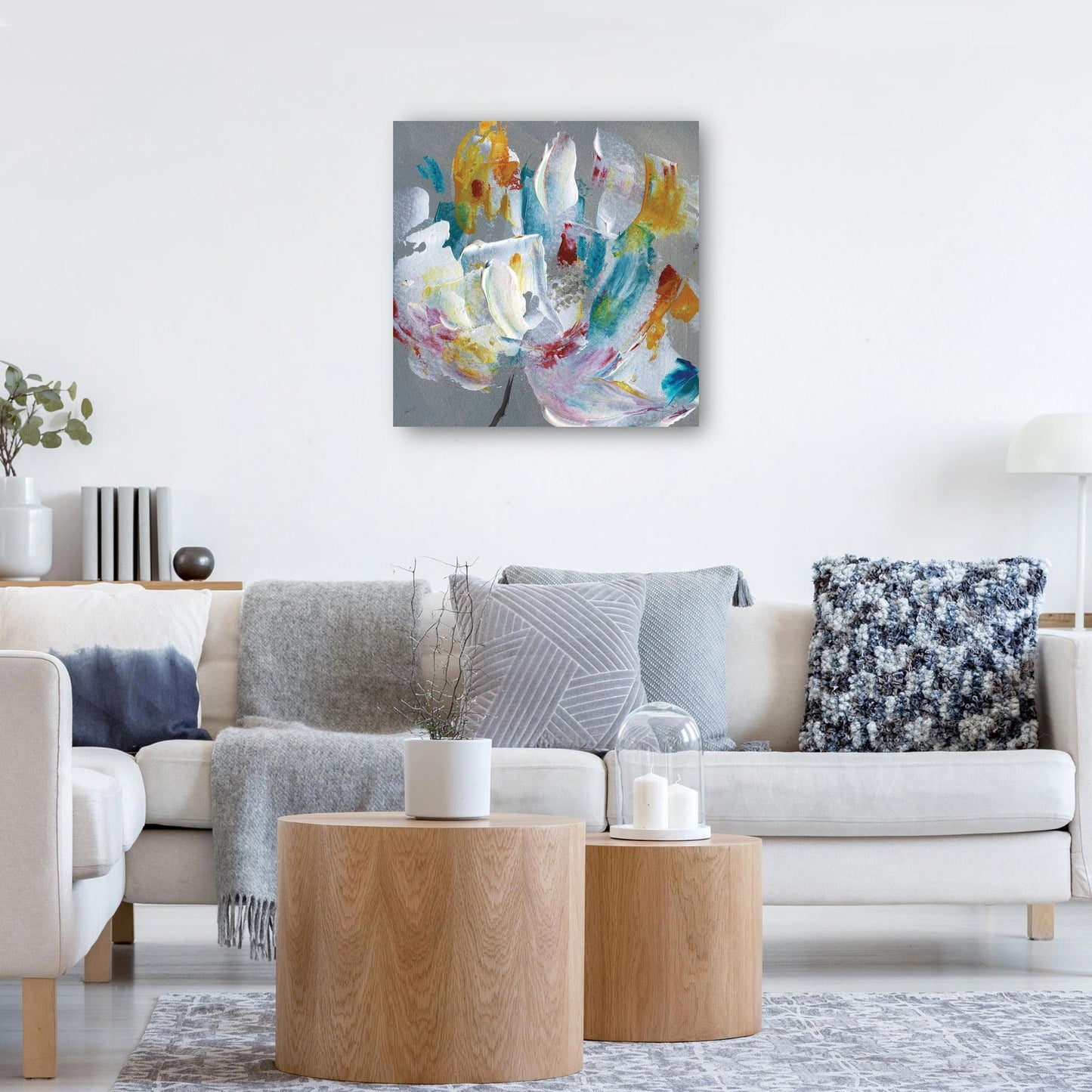 Flor de teñido anudado - Katrina Craven