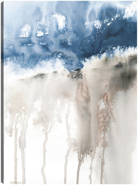 Acantilado ventoso azul I - Carol Robinson