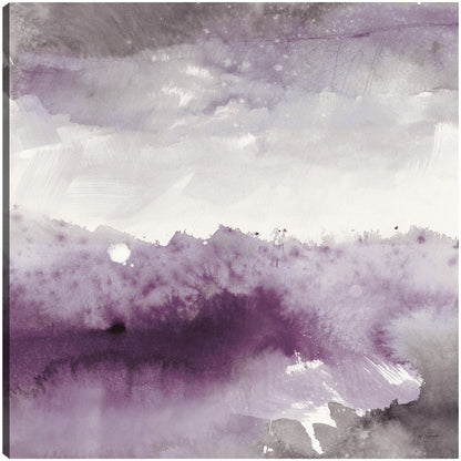 Medianoche en el lago II Amatista y gris - Mike Schick