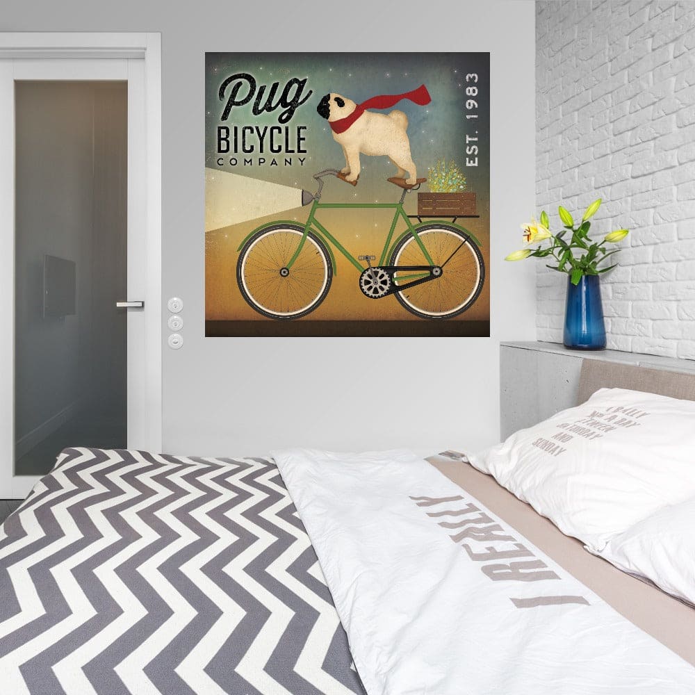 Pug en una bicicleta - Ryan Fowler