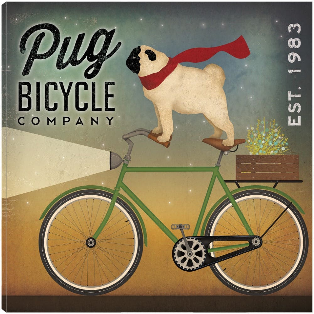 Pug en una bicicleta - Ryan Fowler