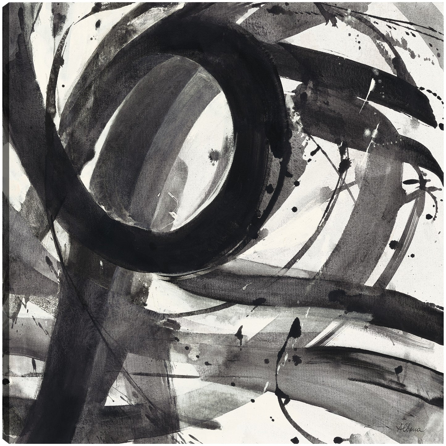 Montaña rusa II en blanco - Albena Hristova