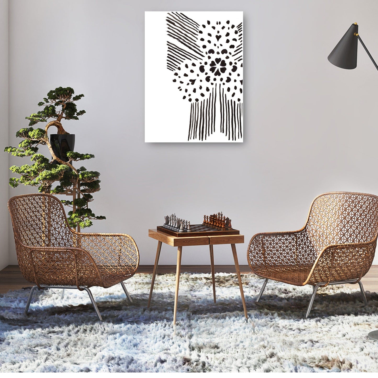 Diseño en blanco y negro II - Patricia Pinto