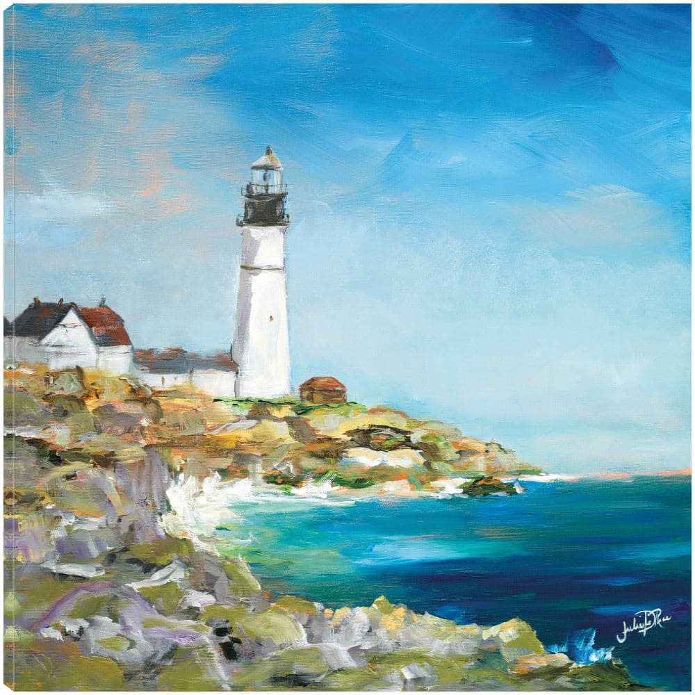 Faro en la costa rocosa I - Julie DeRice