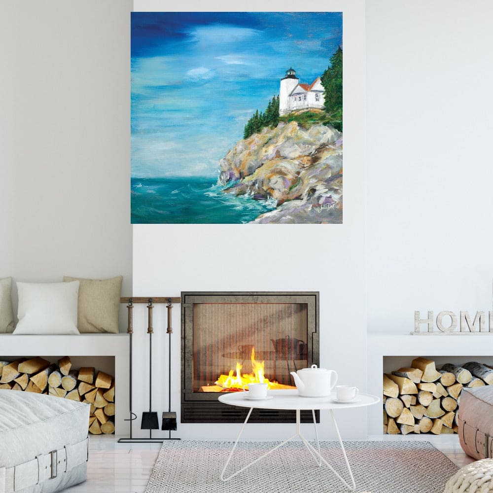 Faro en la costa rocosa II - Julie DeRice