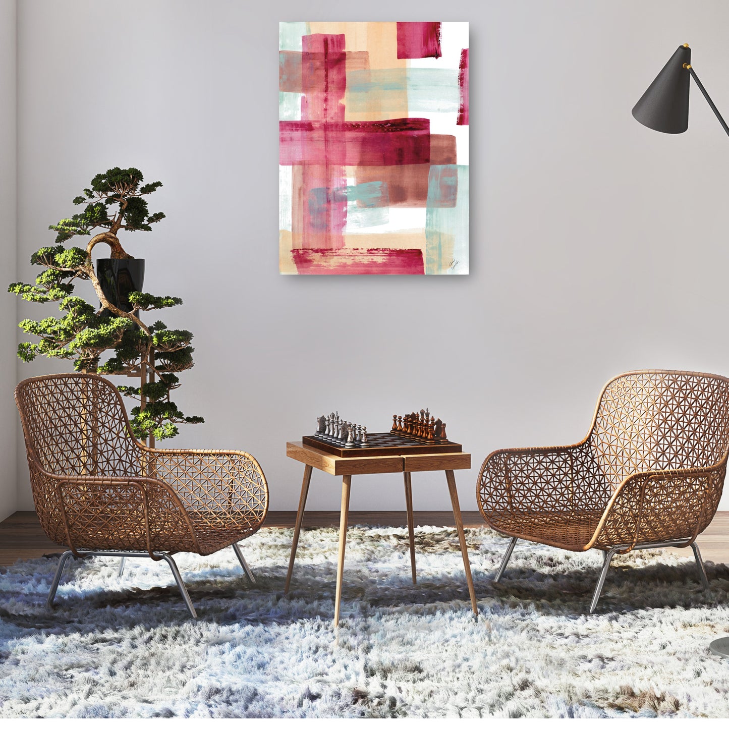 Rosa y melocotón I - Lanie Loreth