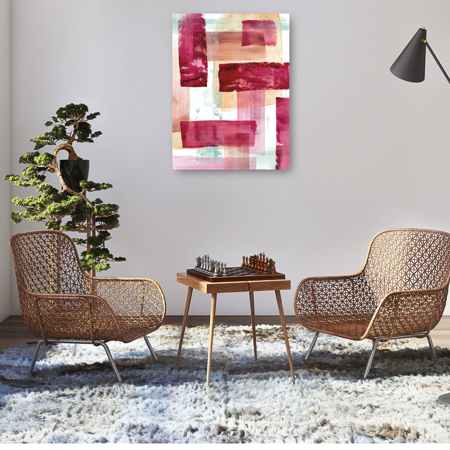 Rosa y melocotón II - Lanie Loreth