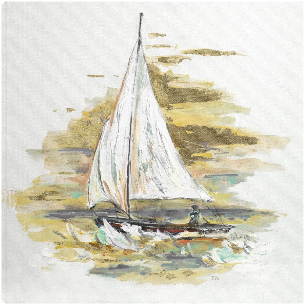 Navegando al atardecer I - Patricia Pinto