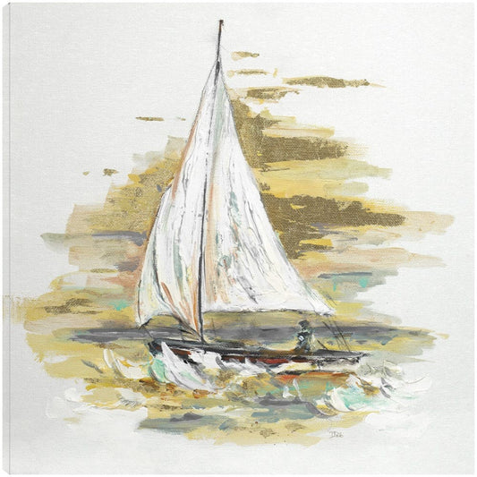 Navegando al atardecer I - Patricia Pinto