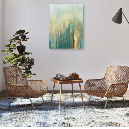 Maderas doradas verde azulado - Roberto Gonzalez