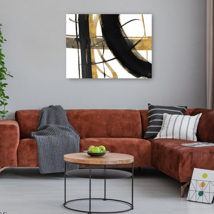 Ambiente urbano con oro I - Lanie Loreth