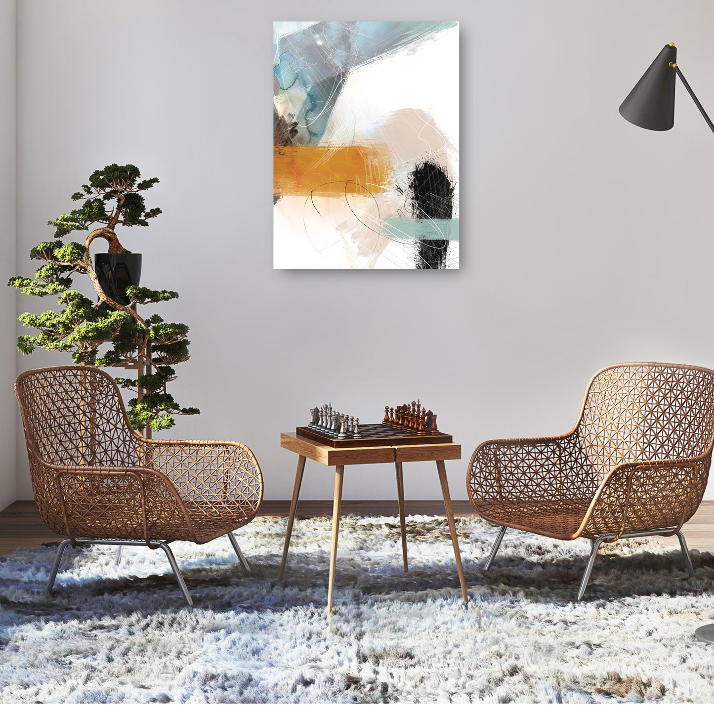 Colorete abstracto nº 2 - Louis Duncan-He