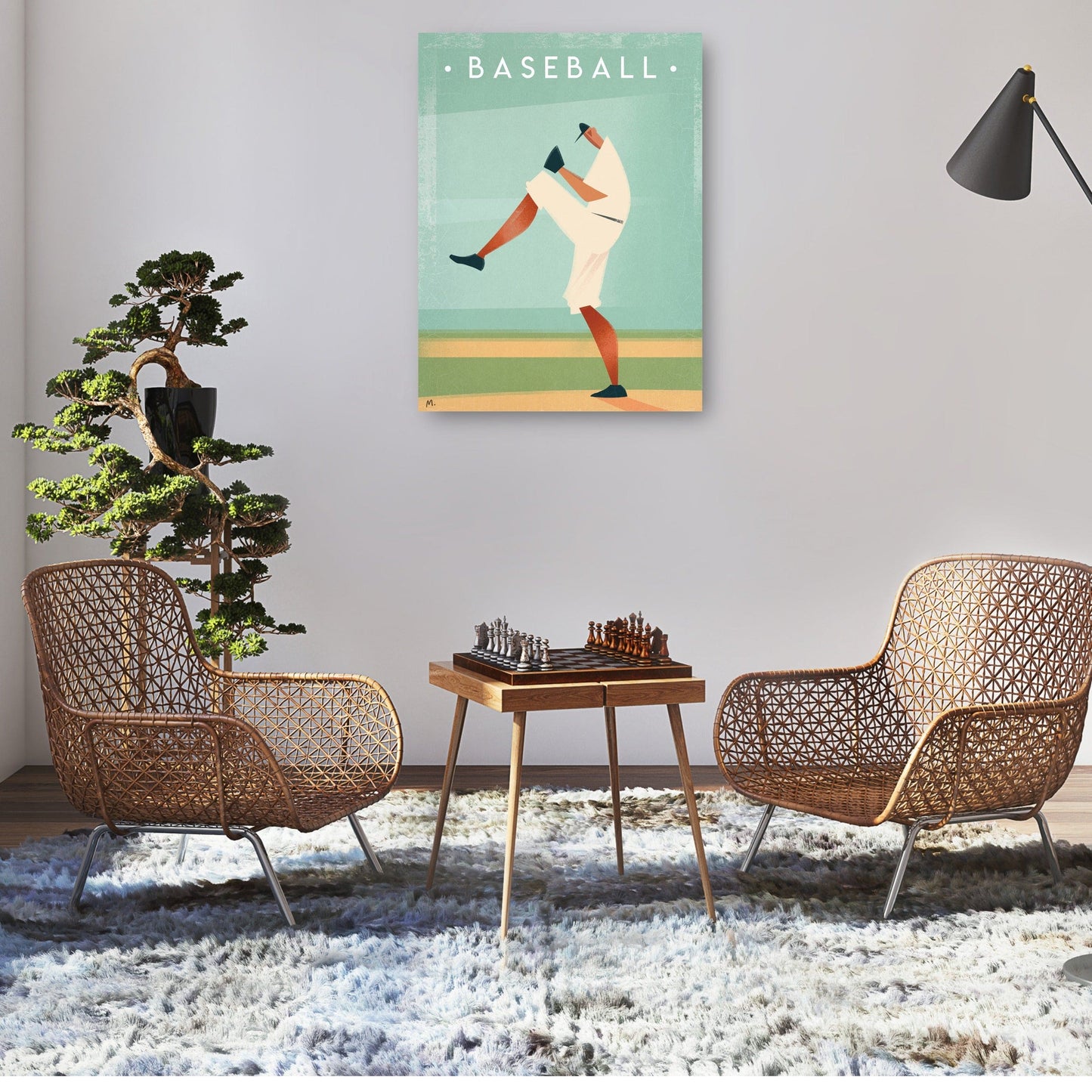 Béisbol Vintage - Martin Wickstrom