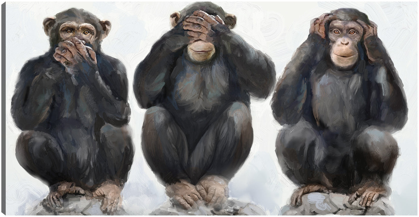 Tres monos - Studio Arts
