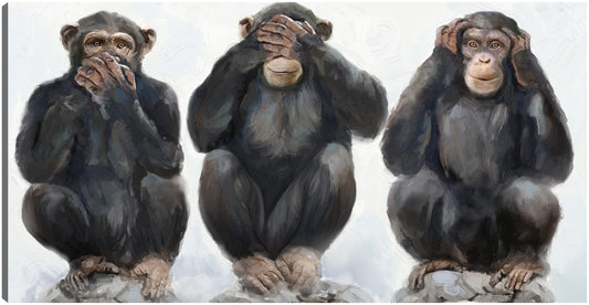 Tres monos - Studio Arts