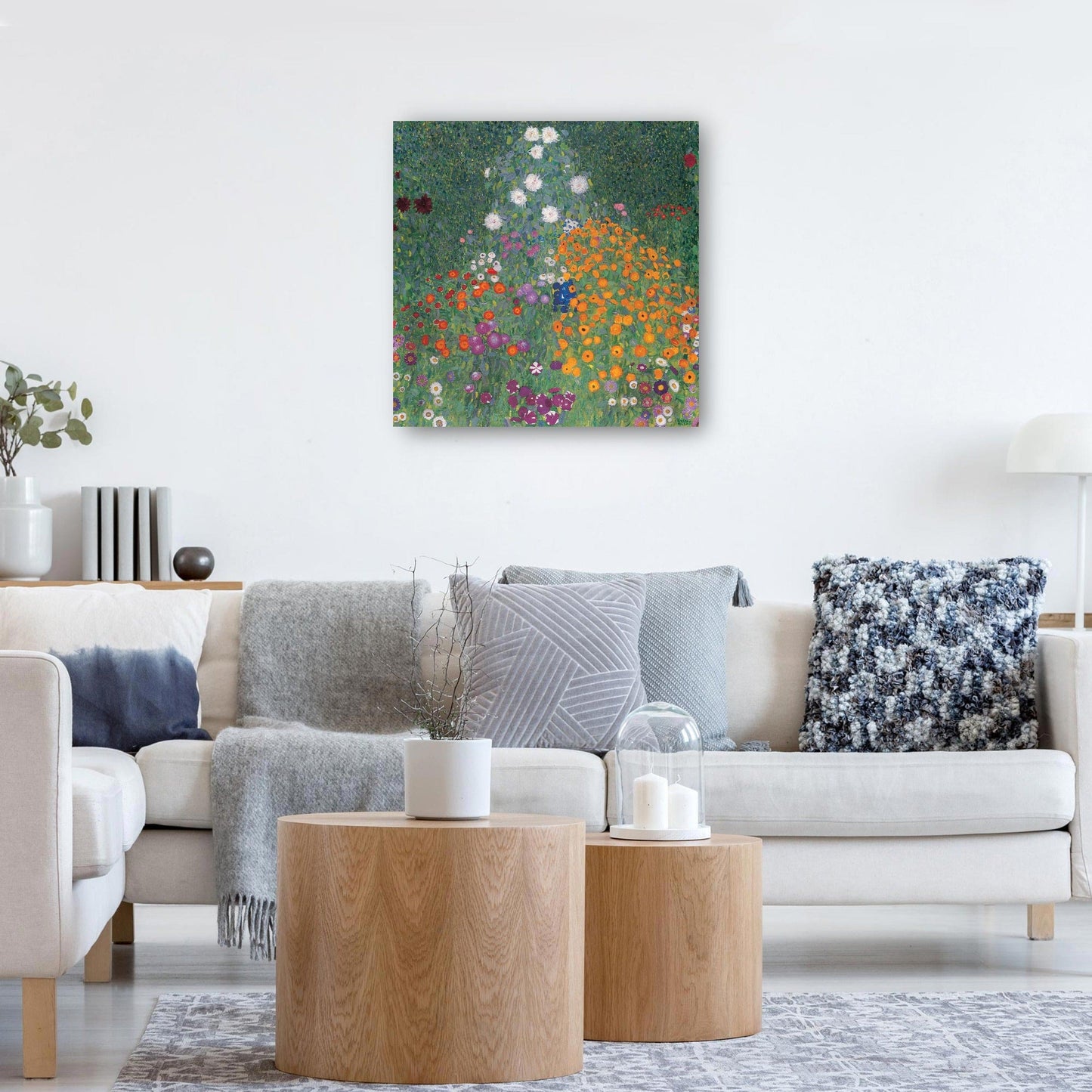 Jardín florido - Gustav Klimt