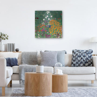 Jardín florido - Gustav Klimt