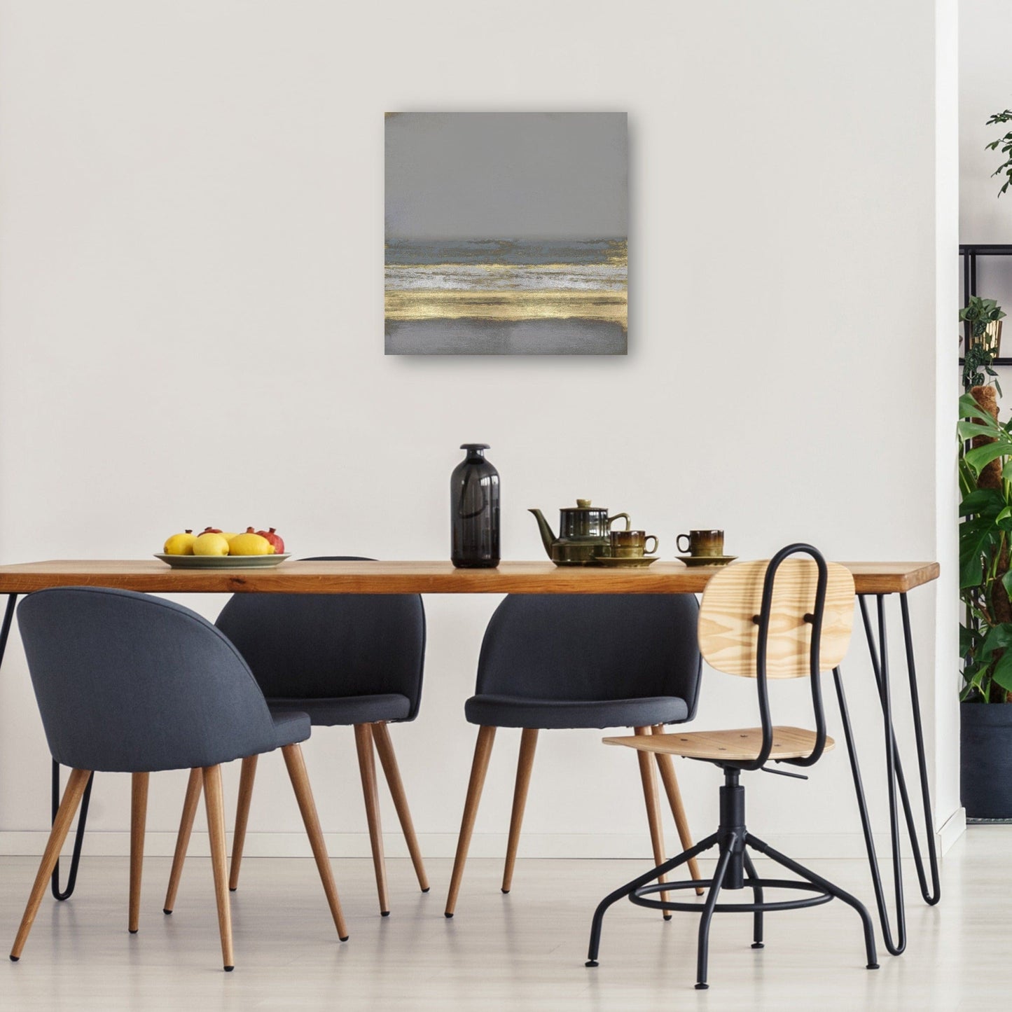 Oro sobre gris - Taylor Hamilton